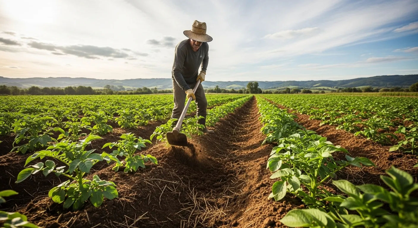 Hilling Potato Plants Yield Boost Tips