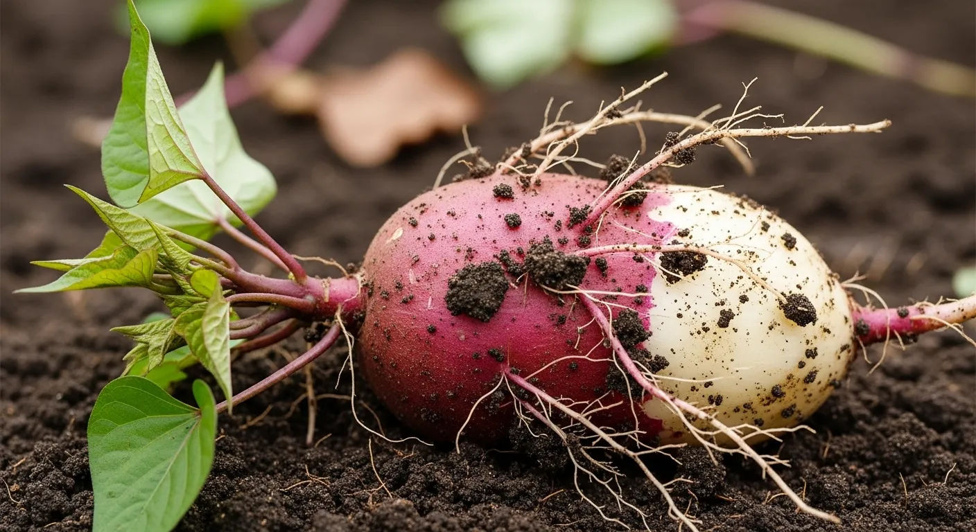 Japanese Sweet Potato Slip Propagation Steps