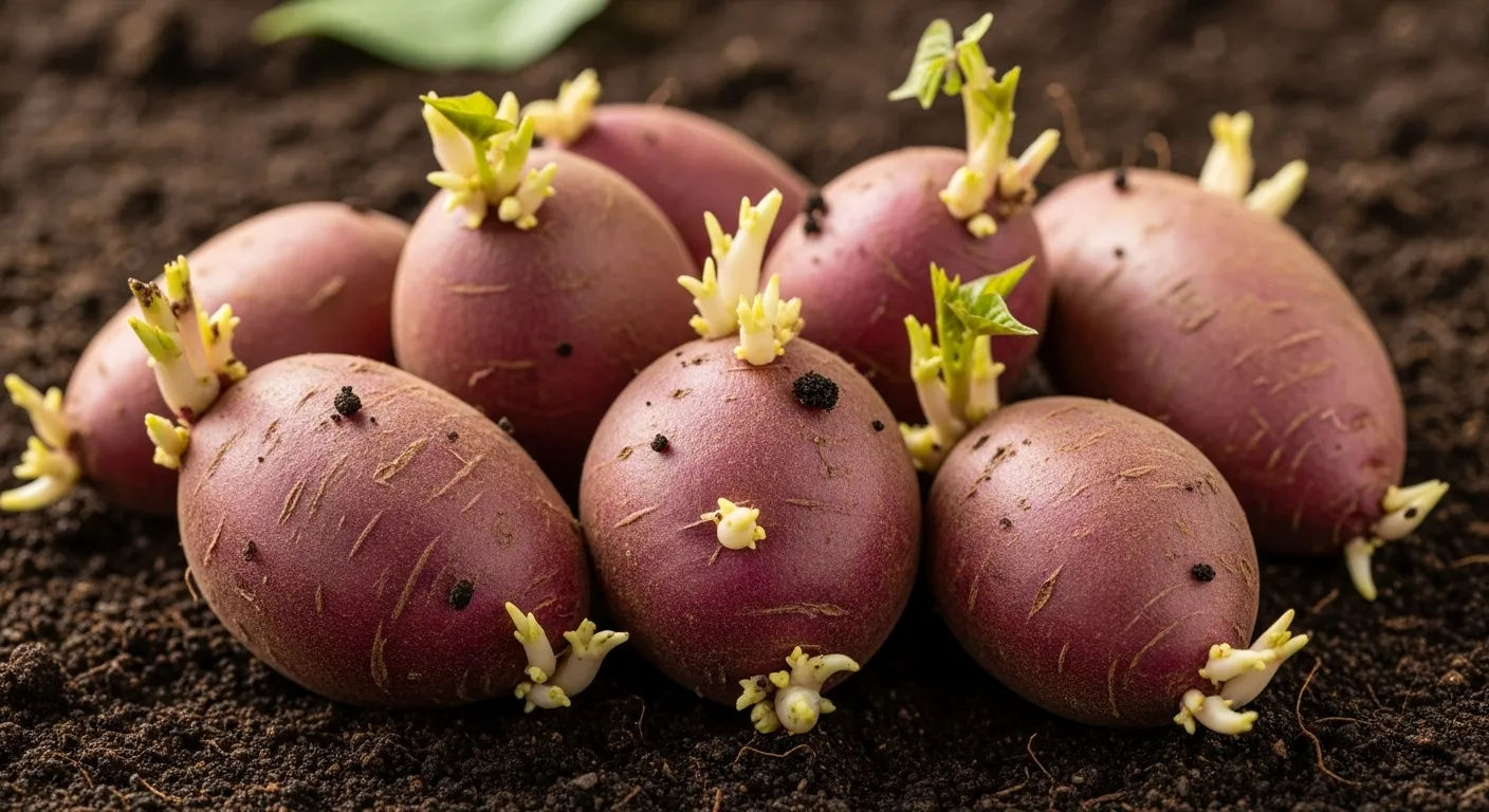 purple sweet potato seed potatoes