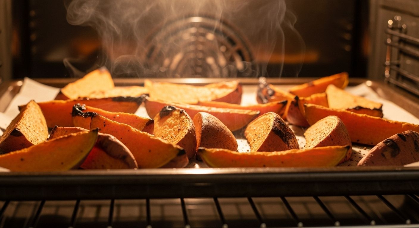 roasting sweet potatoes in oven