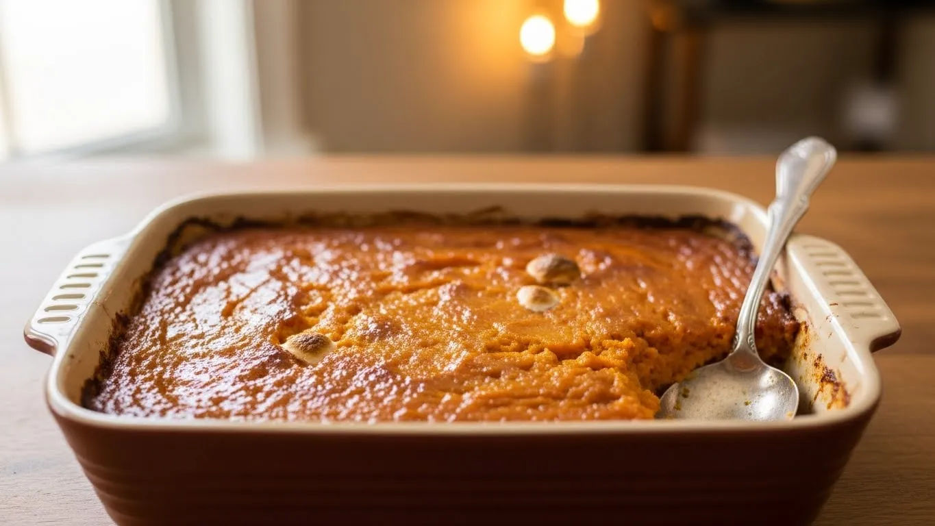 sweet potato casserole no nuts