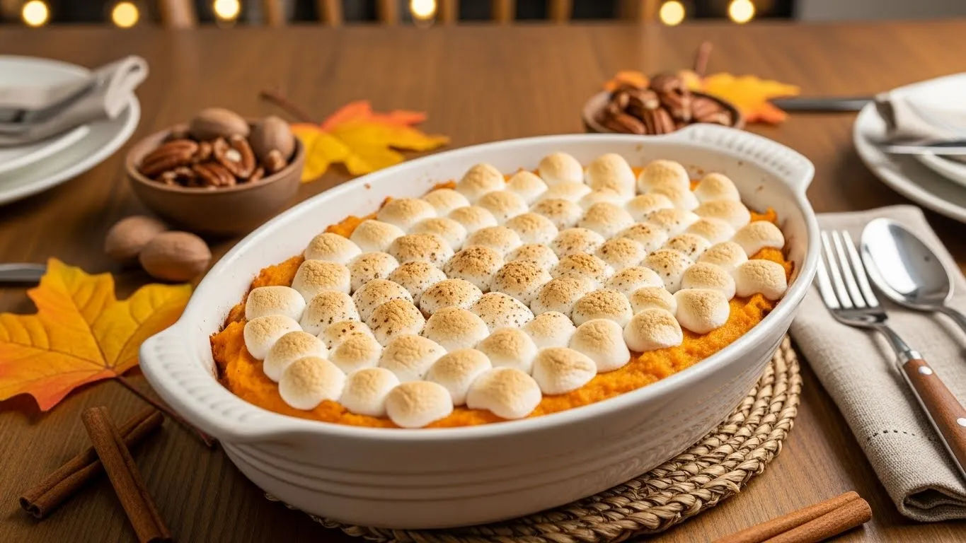 sweet potato casserole with yams