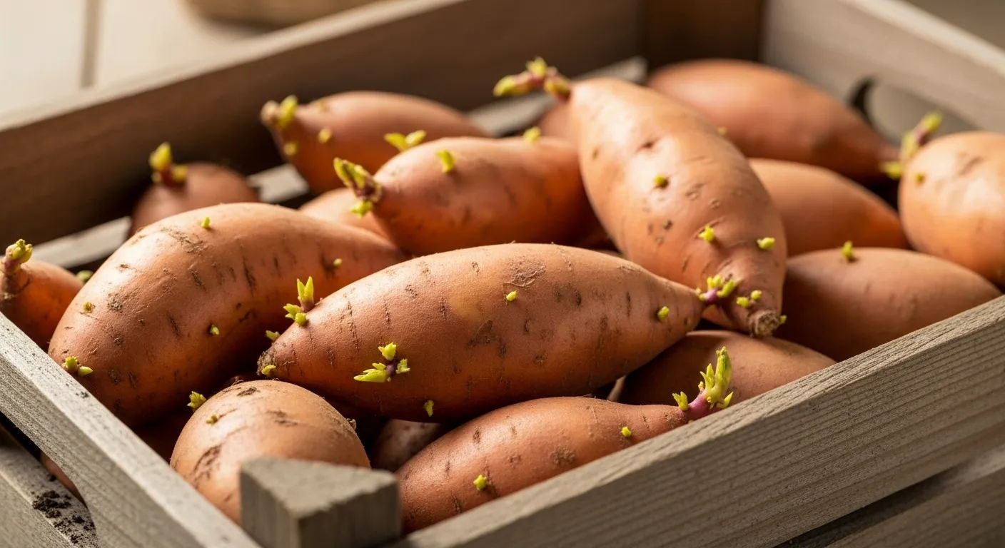 sweet potato seed potatoes