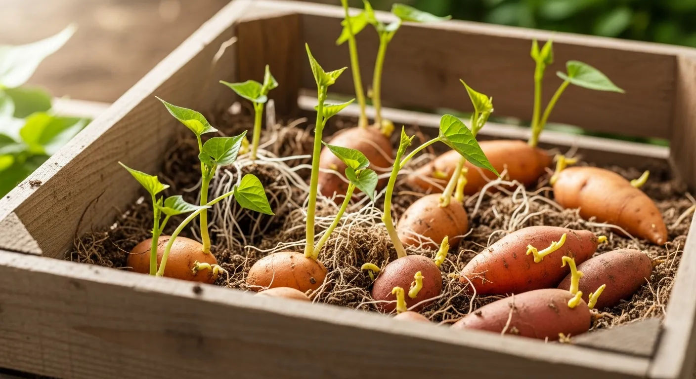 Sweet Potato Seed Potatoes Planting Guide