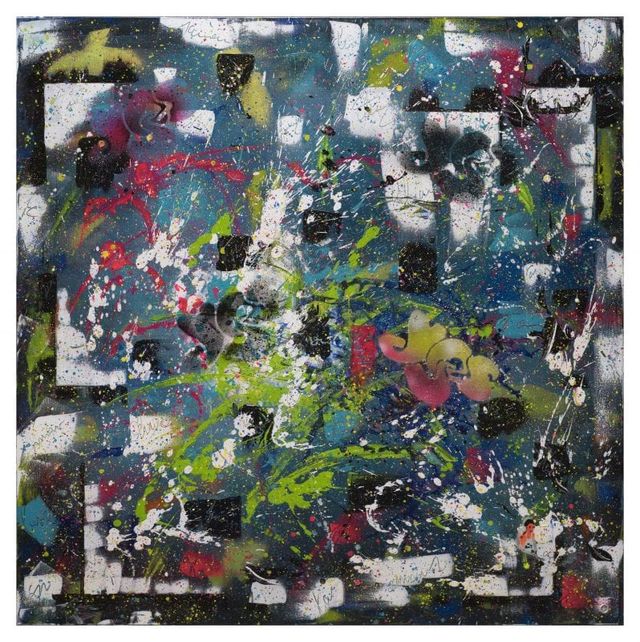 Jardin de fragances - 100x100