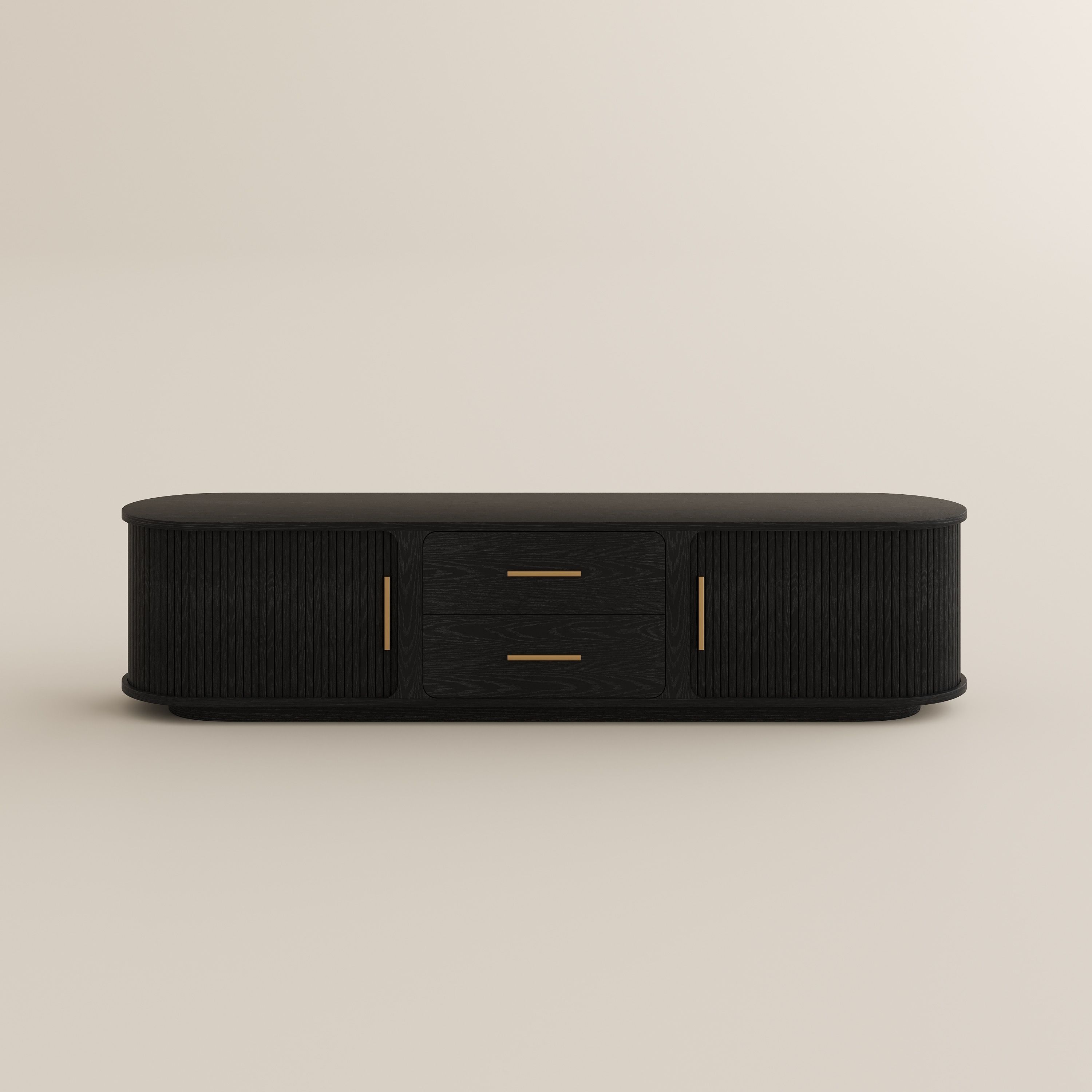 Black Plywood TV Stands