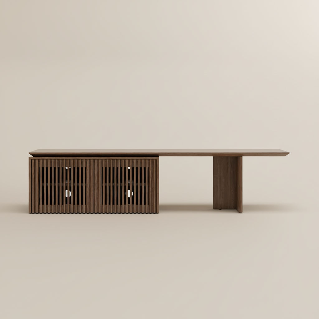 Walnut MDF TV Stands