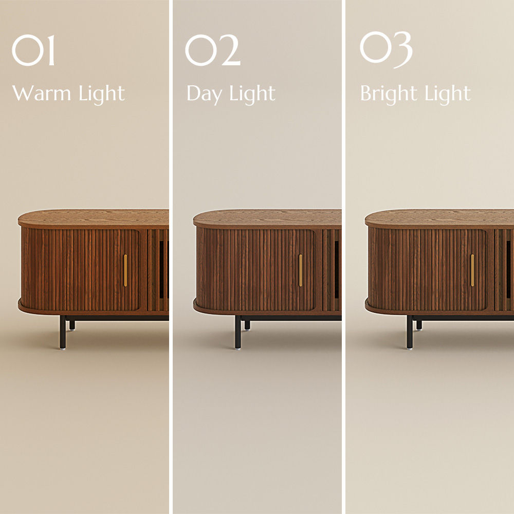 Walnut Color Living Room Set