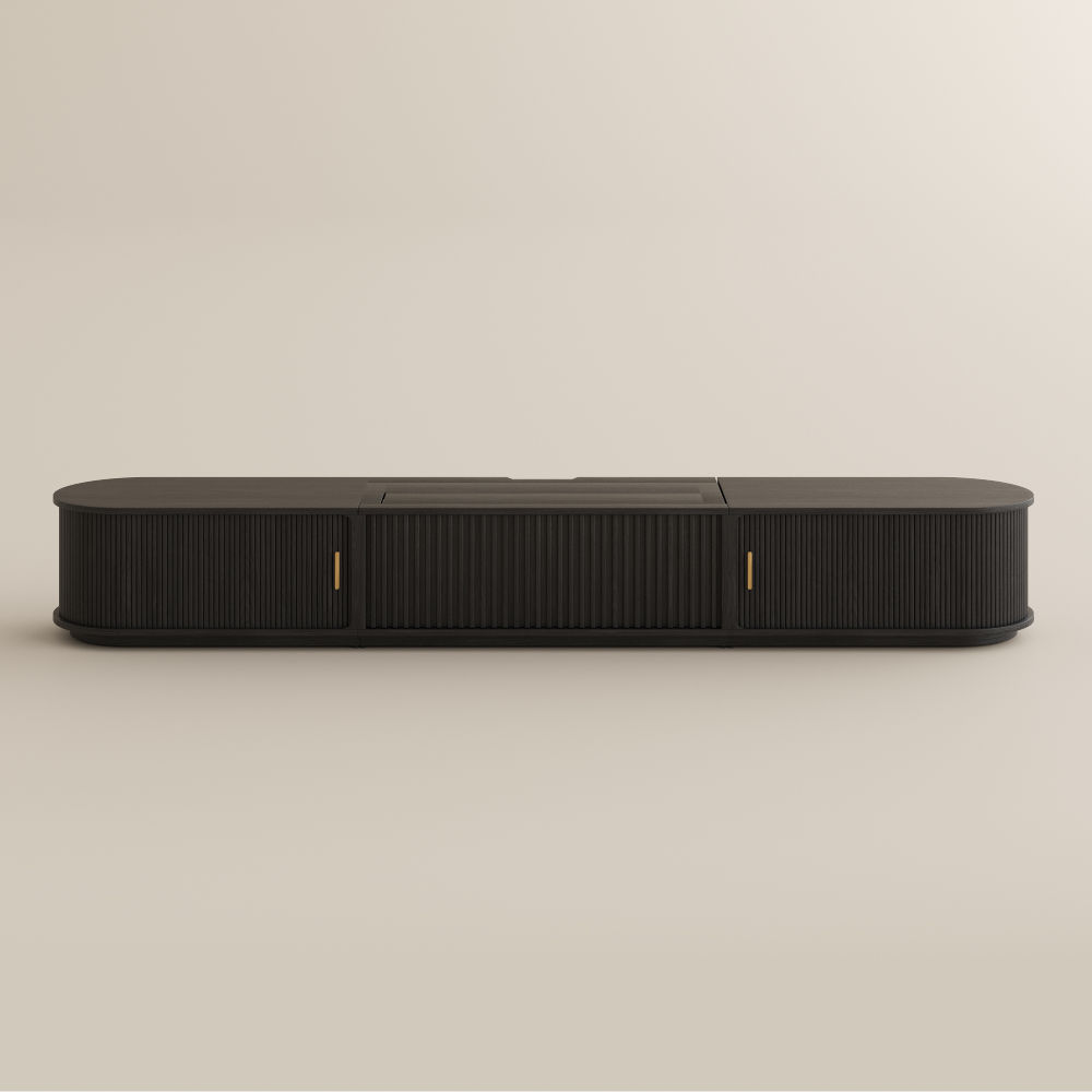 Black Electric TV Stands