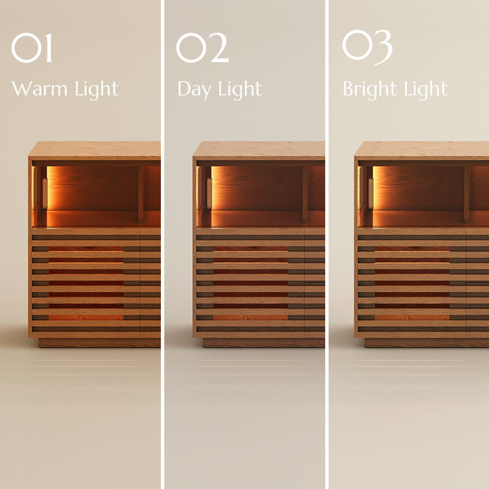 with Storage Walnut Color Engineered Wood Storage Cabinets