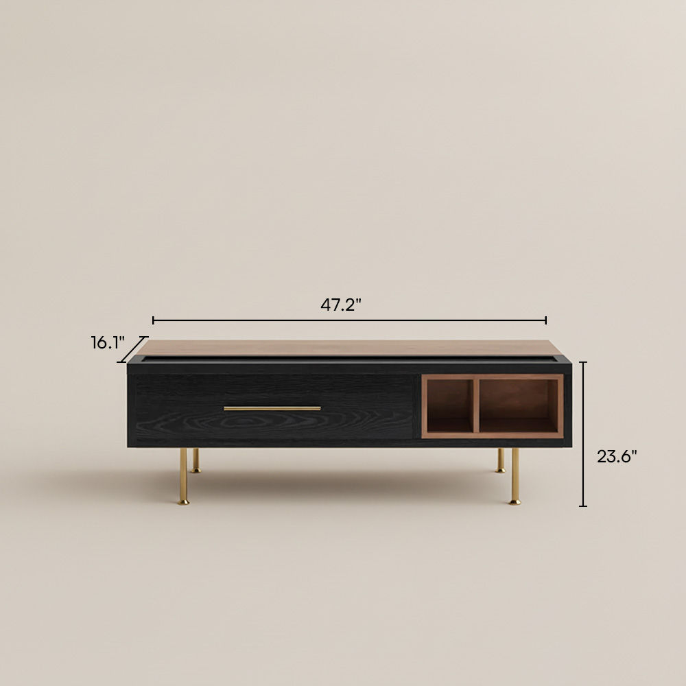 Rectangular Walnut Coffee Tables