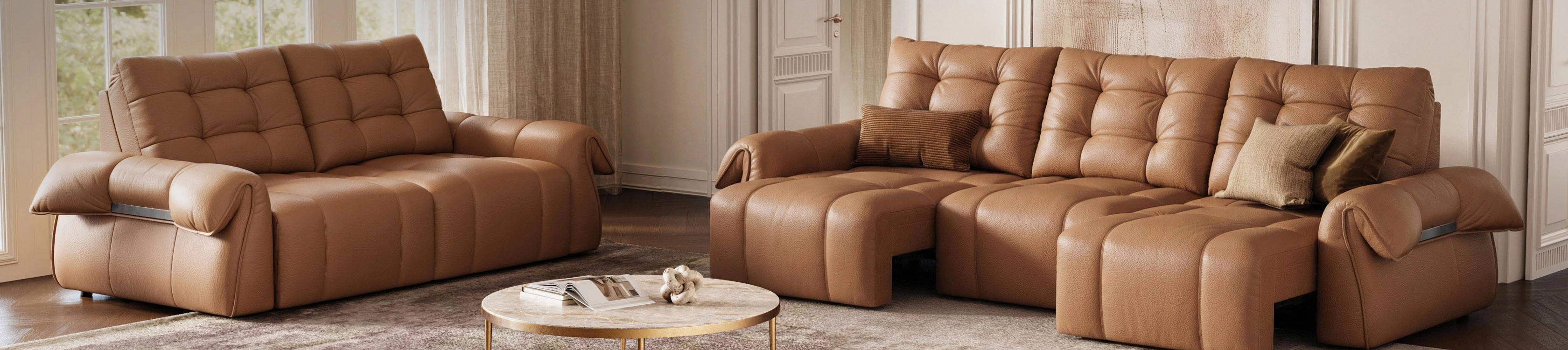 Povison Tufted Sofas and Couches for Modern Living