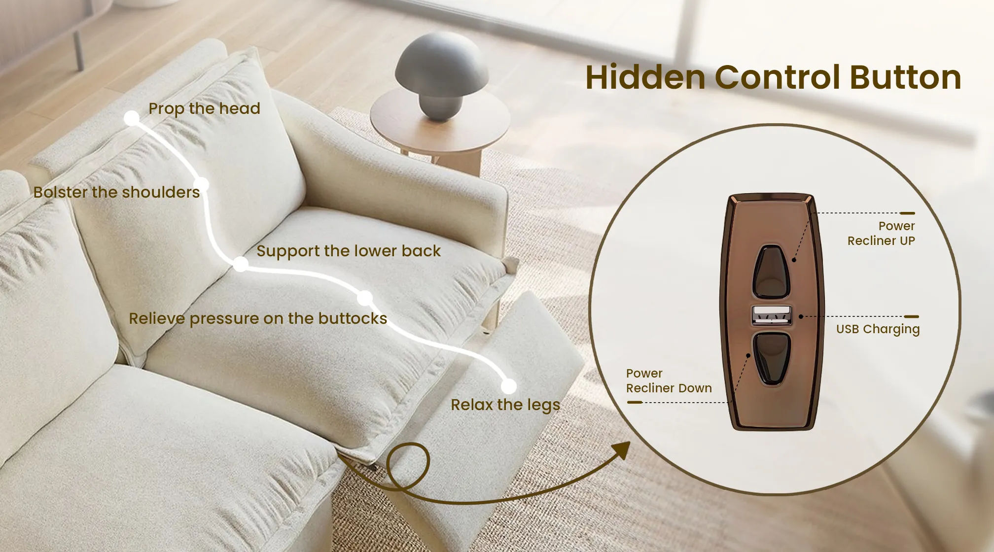 Hidden Control Design