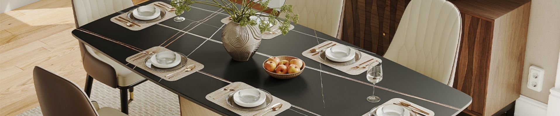 Rectangular Dining Tables for Everyday Dining & Hosting