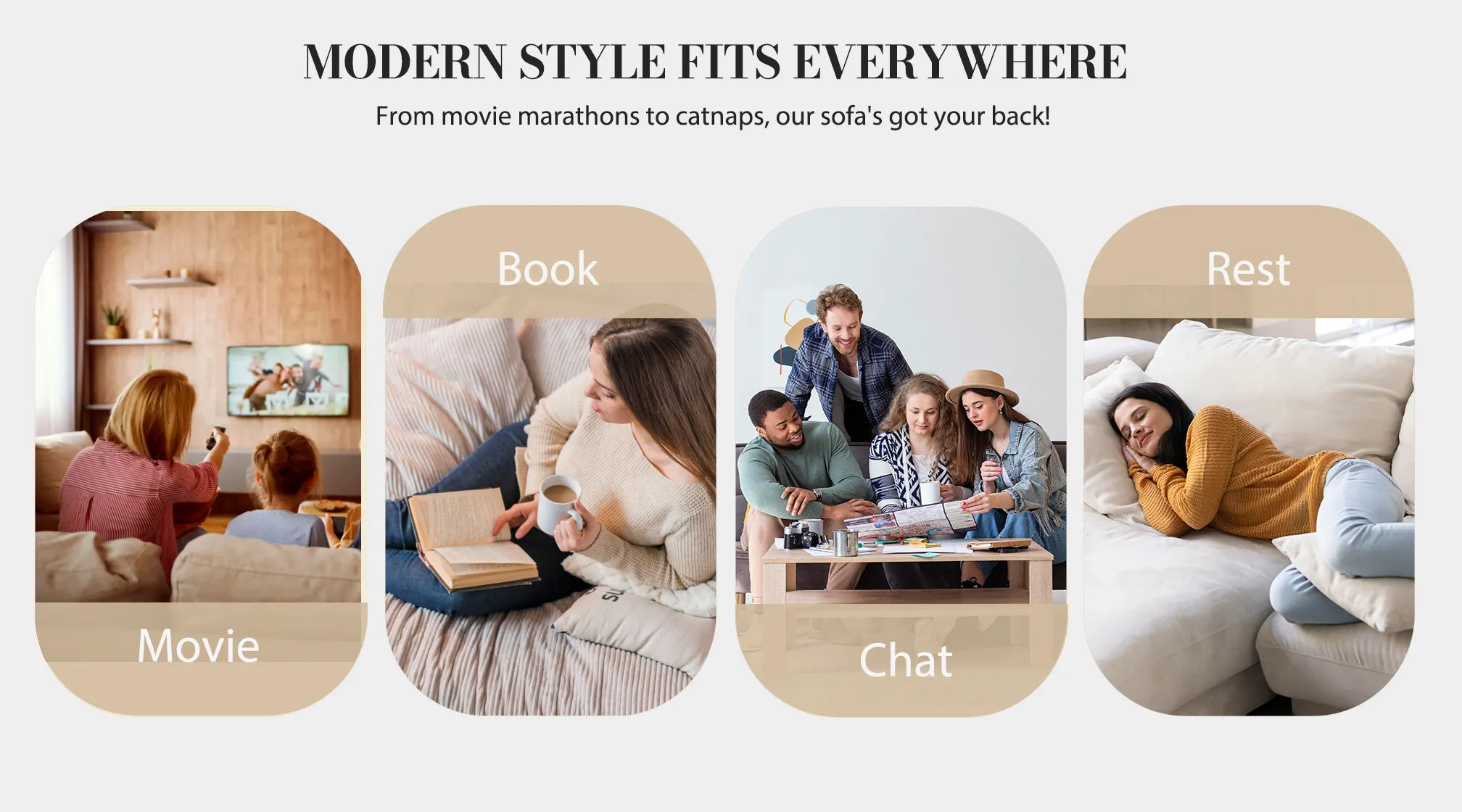 Deep Seating Comfort for Movie Nights and Guests