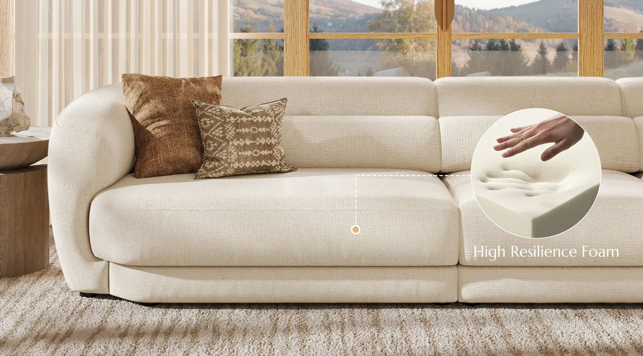 Fabric Sofas for Softer Everyday Comfort