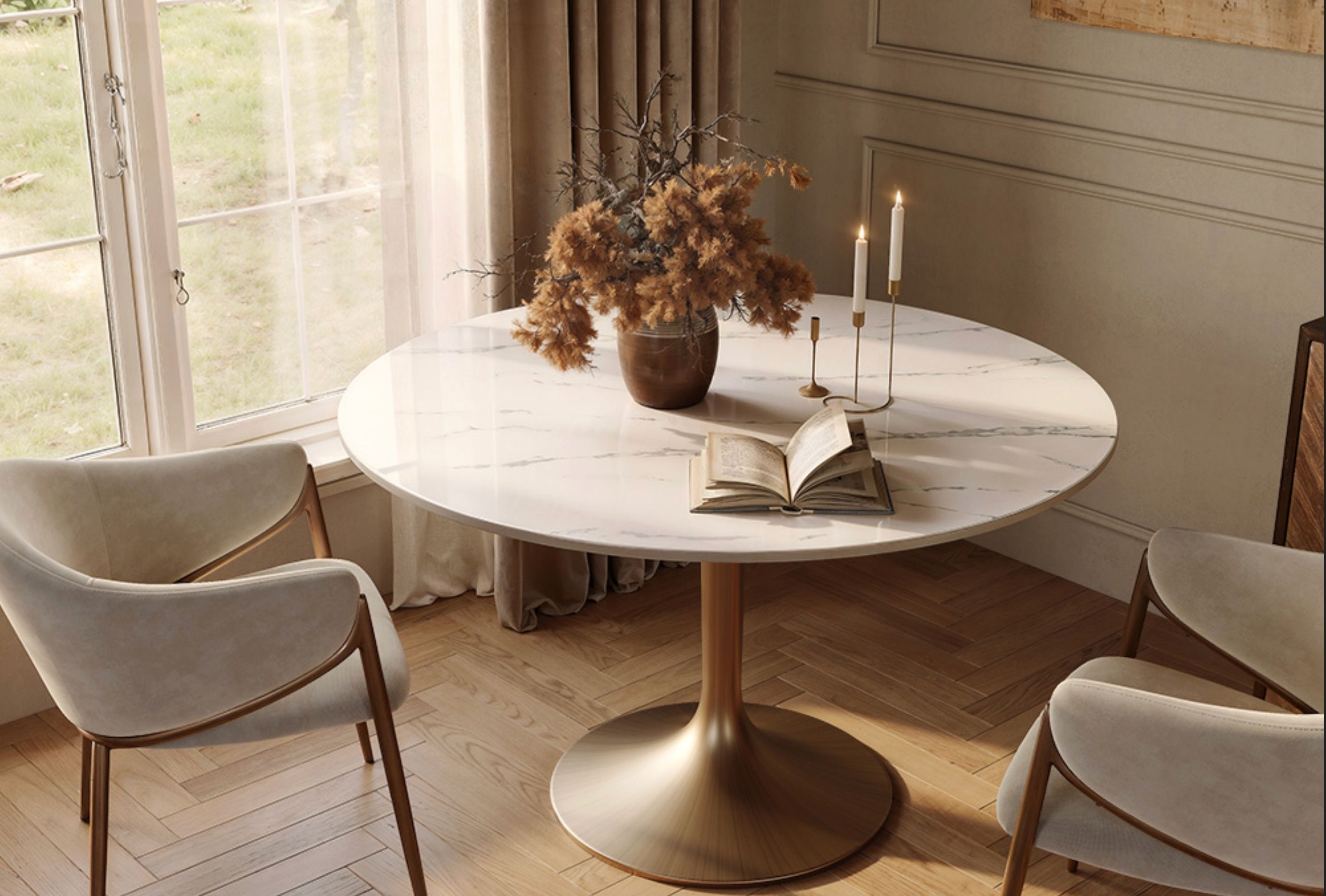Built for Compact Dining Areas