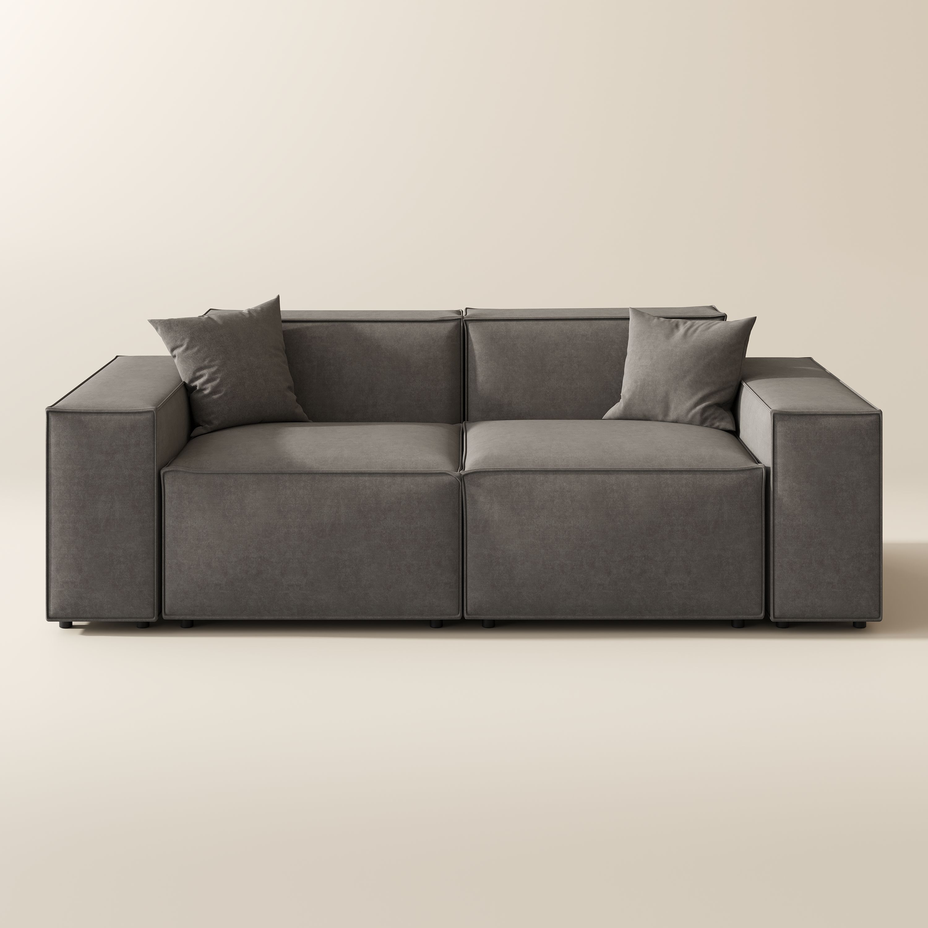 Dark Gray Fabric Sofas & Loveseats
