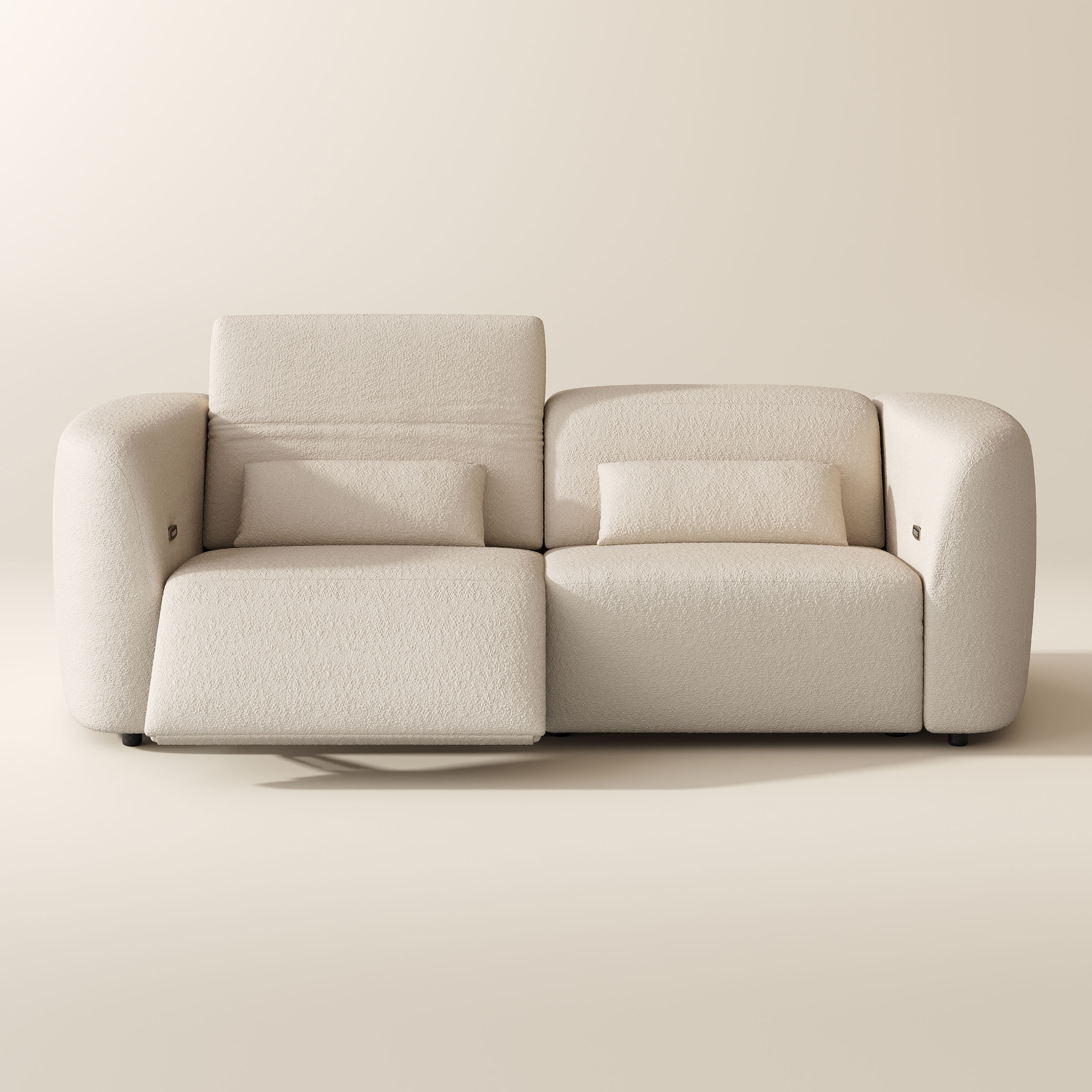 Beige Velvet Smart Furniture