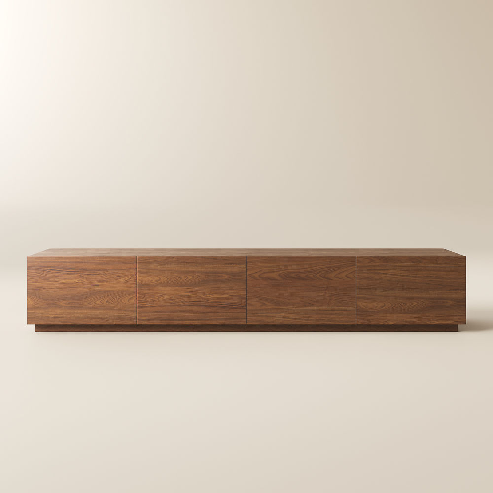 Wood Dark Wood MDF TV Stands