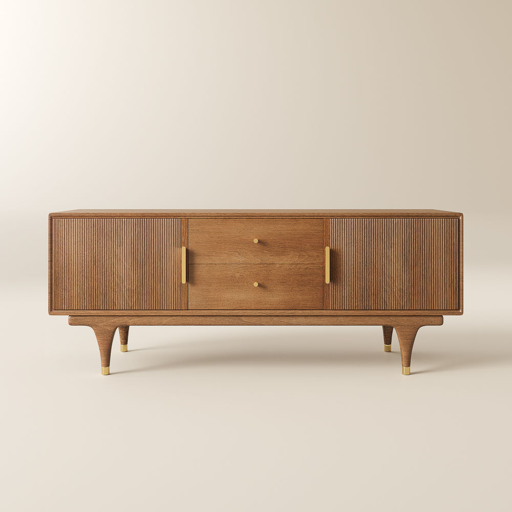 Walnut MDF TV Stands