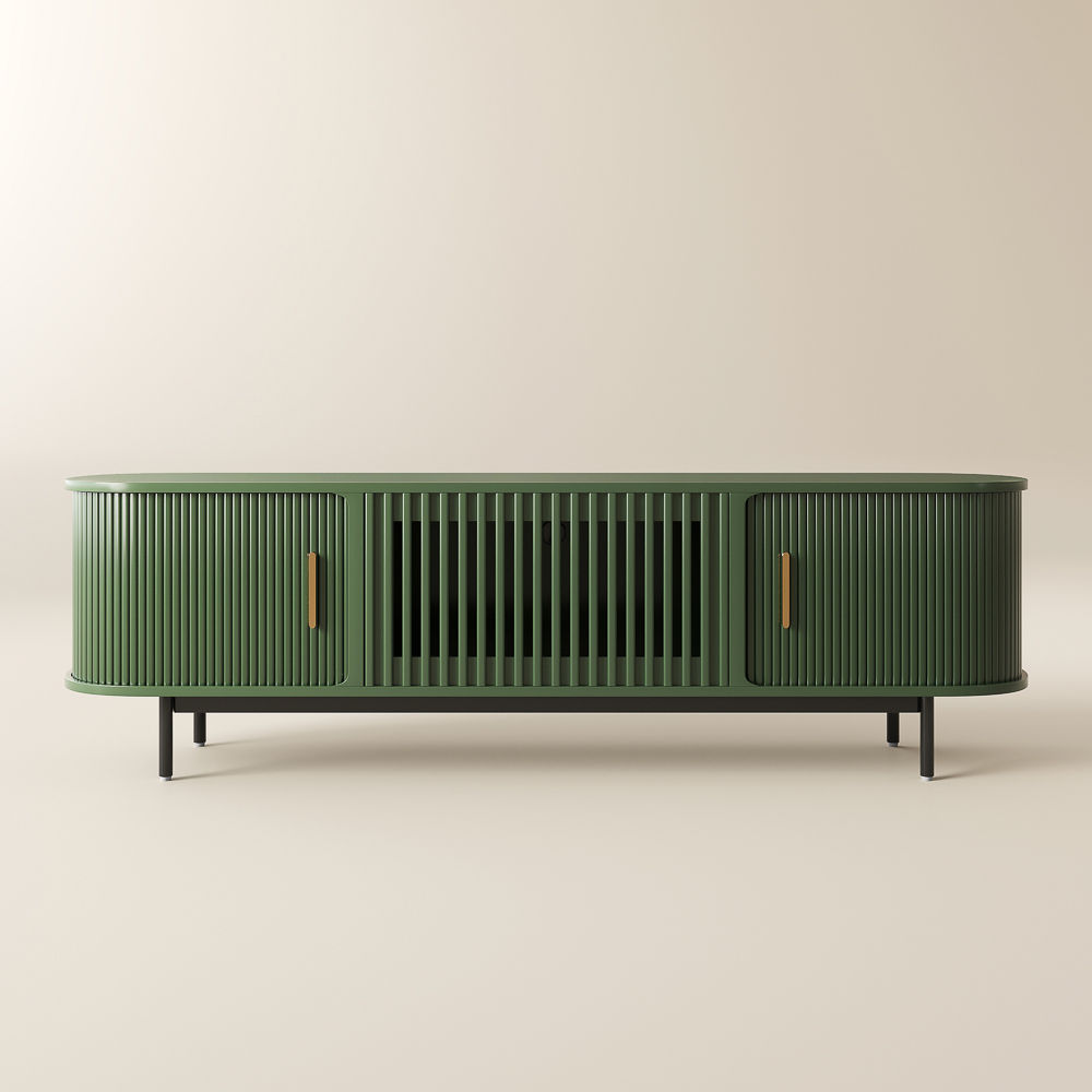 Modern Green Plywood TV Stands