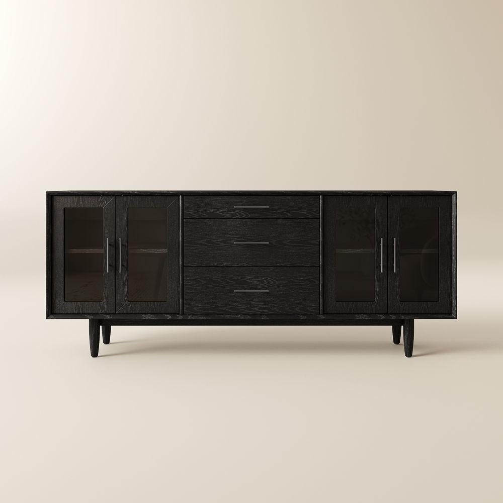 Black MDF TV Stands