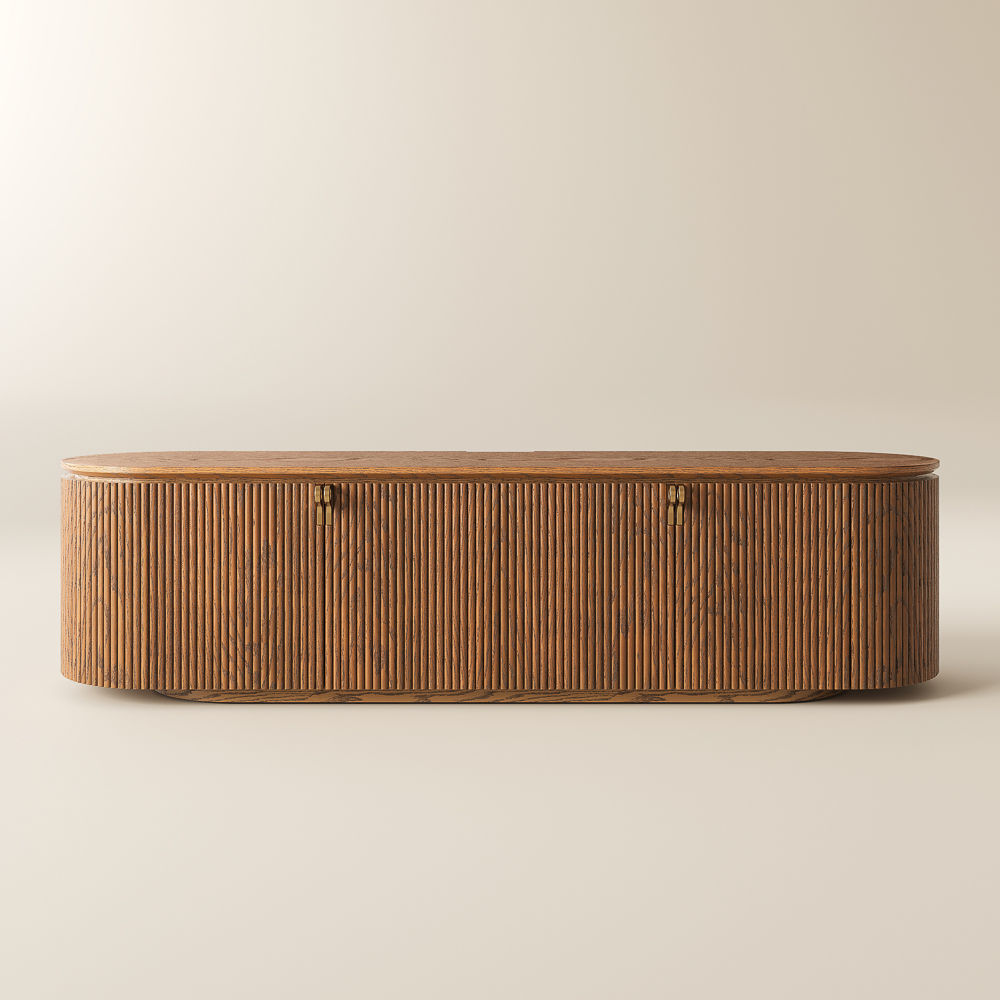 Plywood Walnut Color Plywood TV Stands