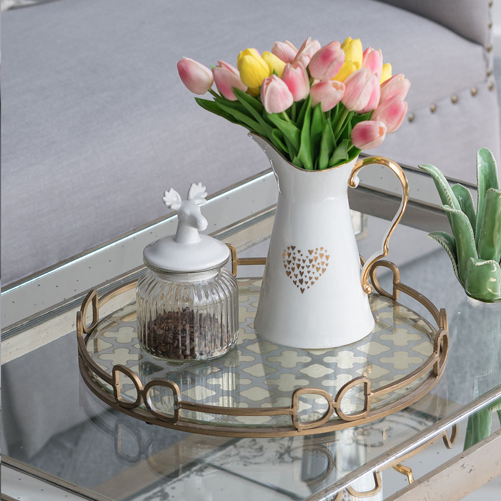 Golden Glass Home Accessories