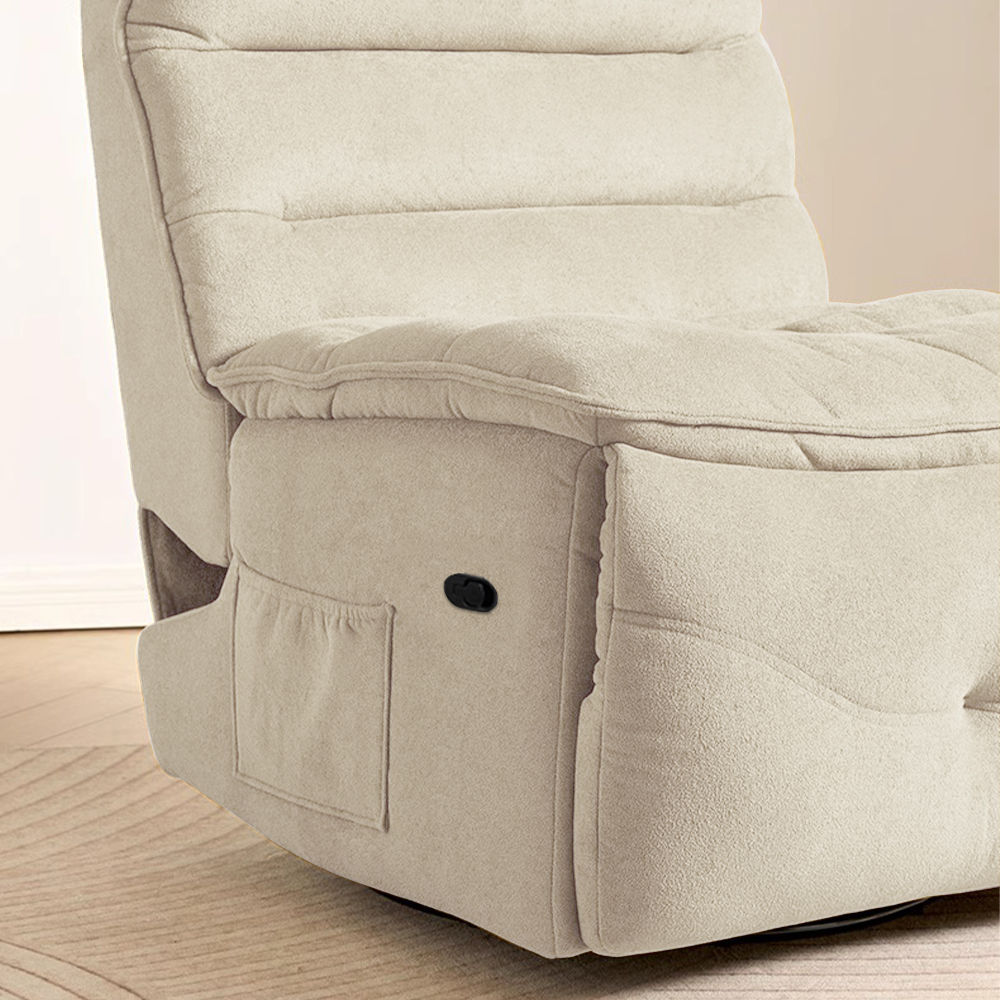 Chenille Beige Chenille Accent Chairs