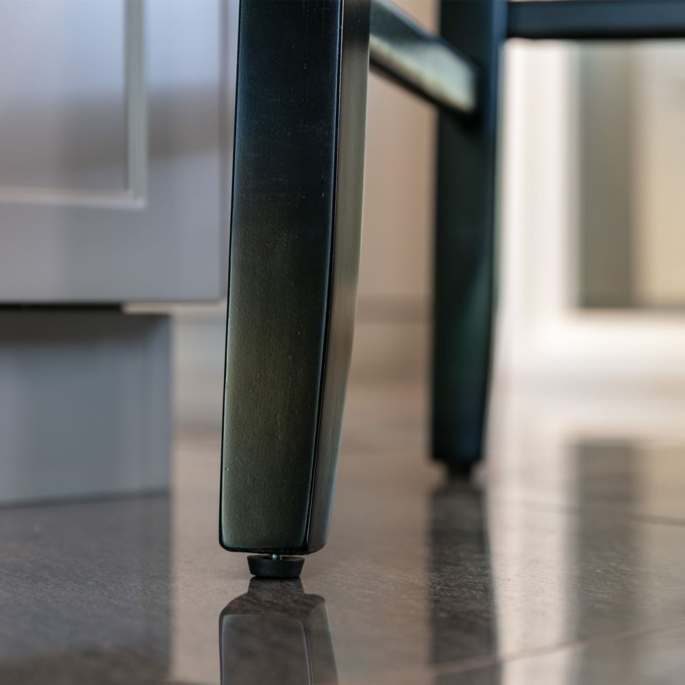Partly Assemble Beige Velvet+Foam Bar Stools