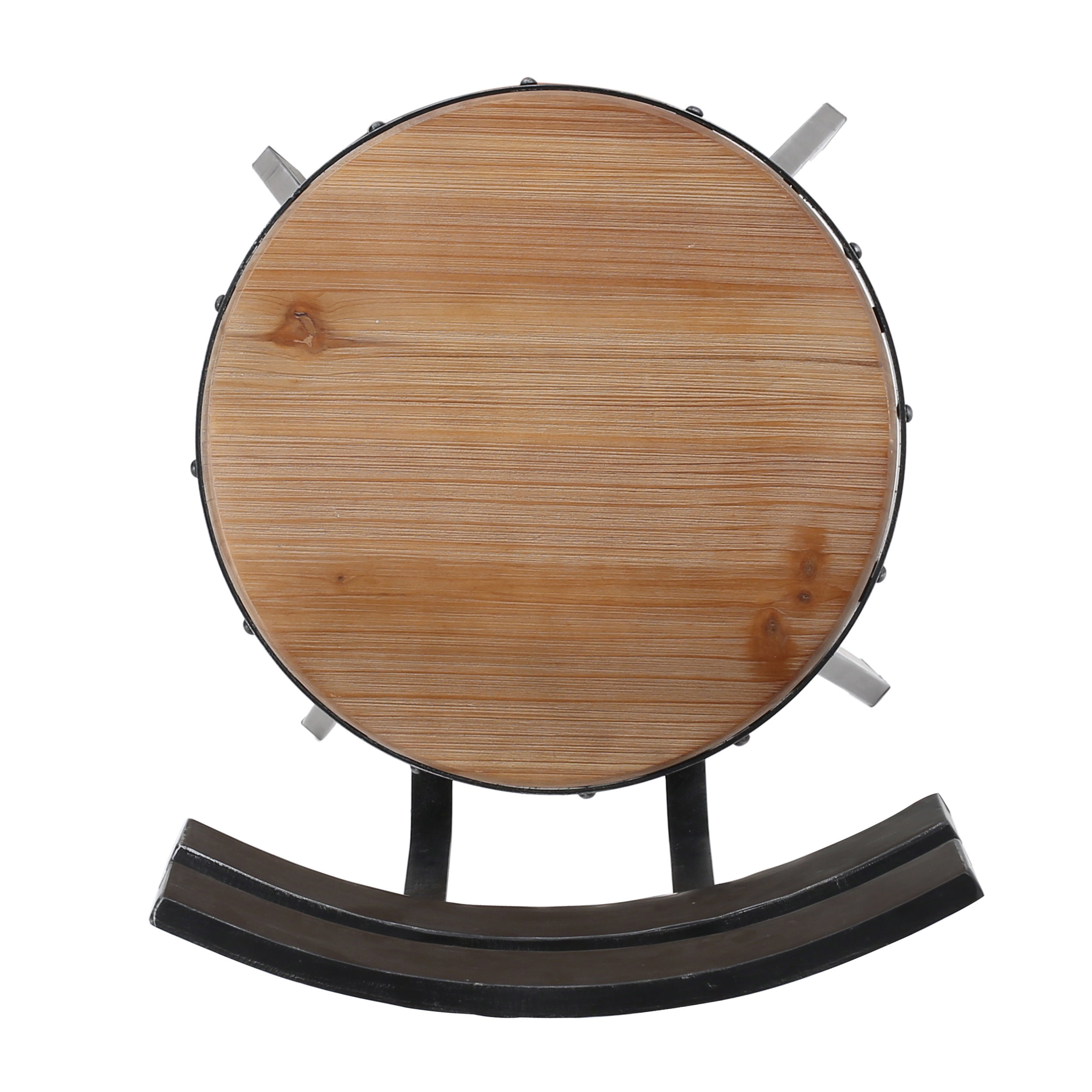 Wood Wood & Black Wood+Metal Bar Stools