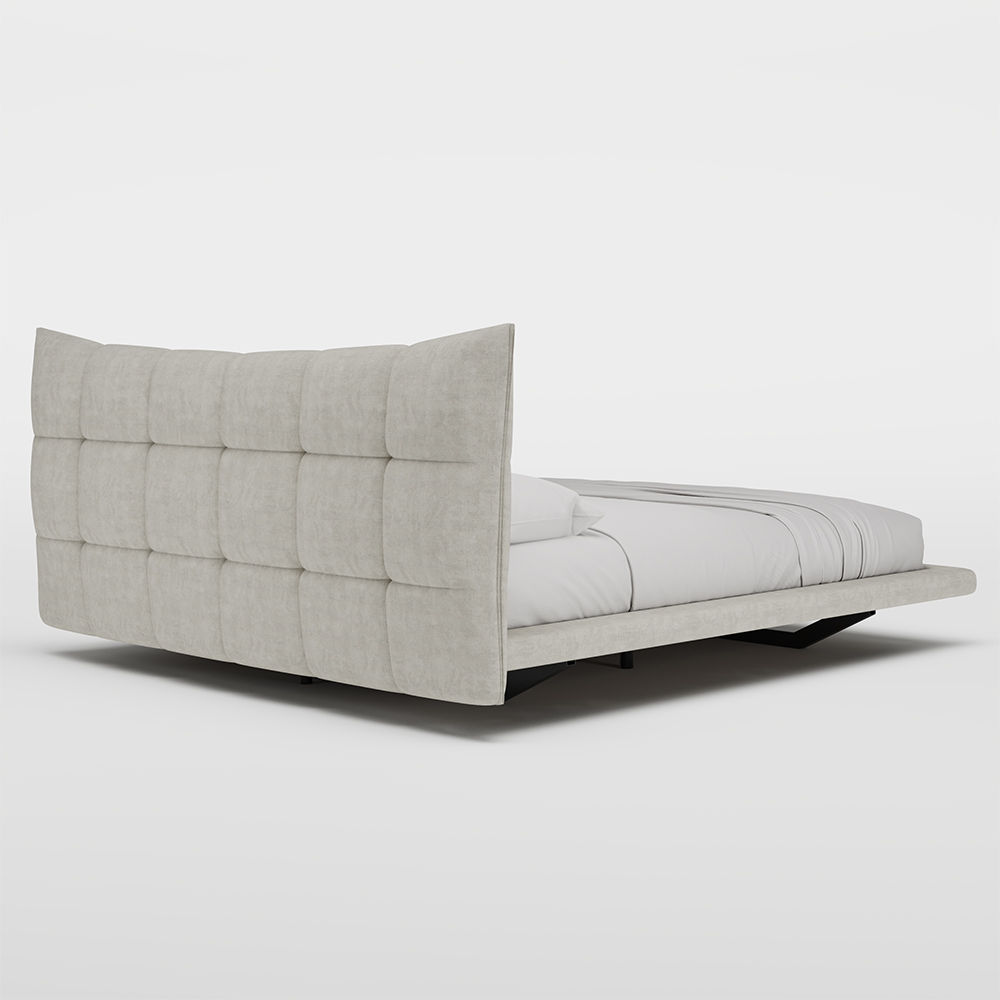 Fabric Oatmeal Fabric Beds