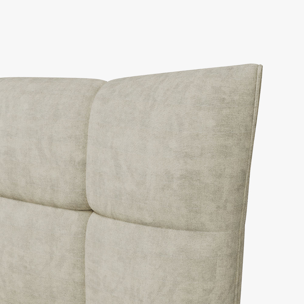 Leather Oatmeal Fabric Beds