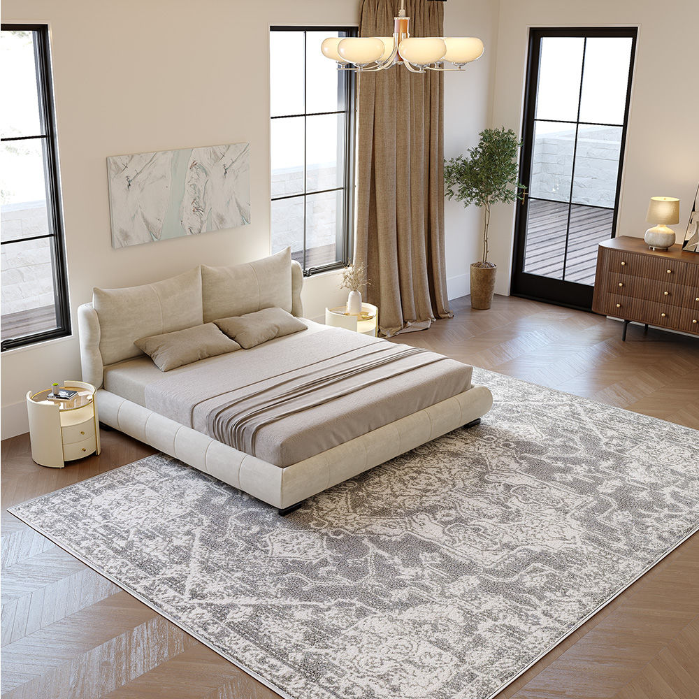 Fabric Beige Fabric Beds