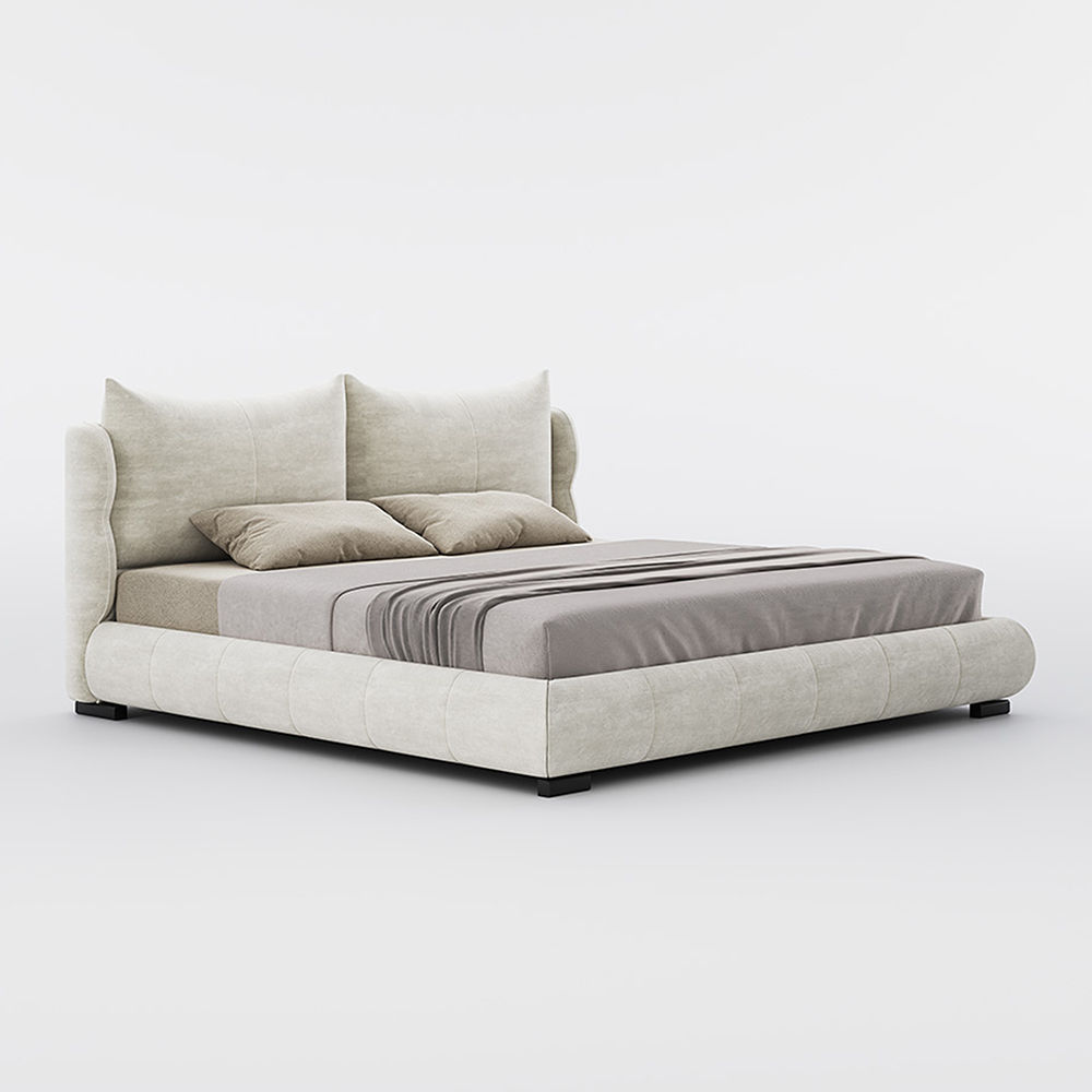 Fabric Beige Fabric Beds