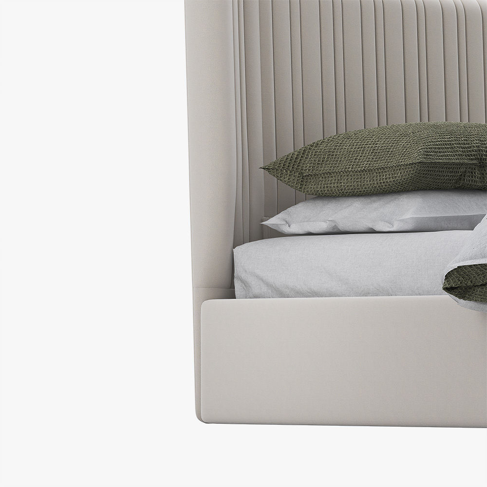 Fabric Beige Fabric Beds