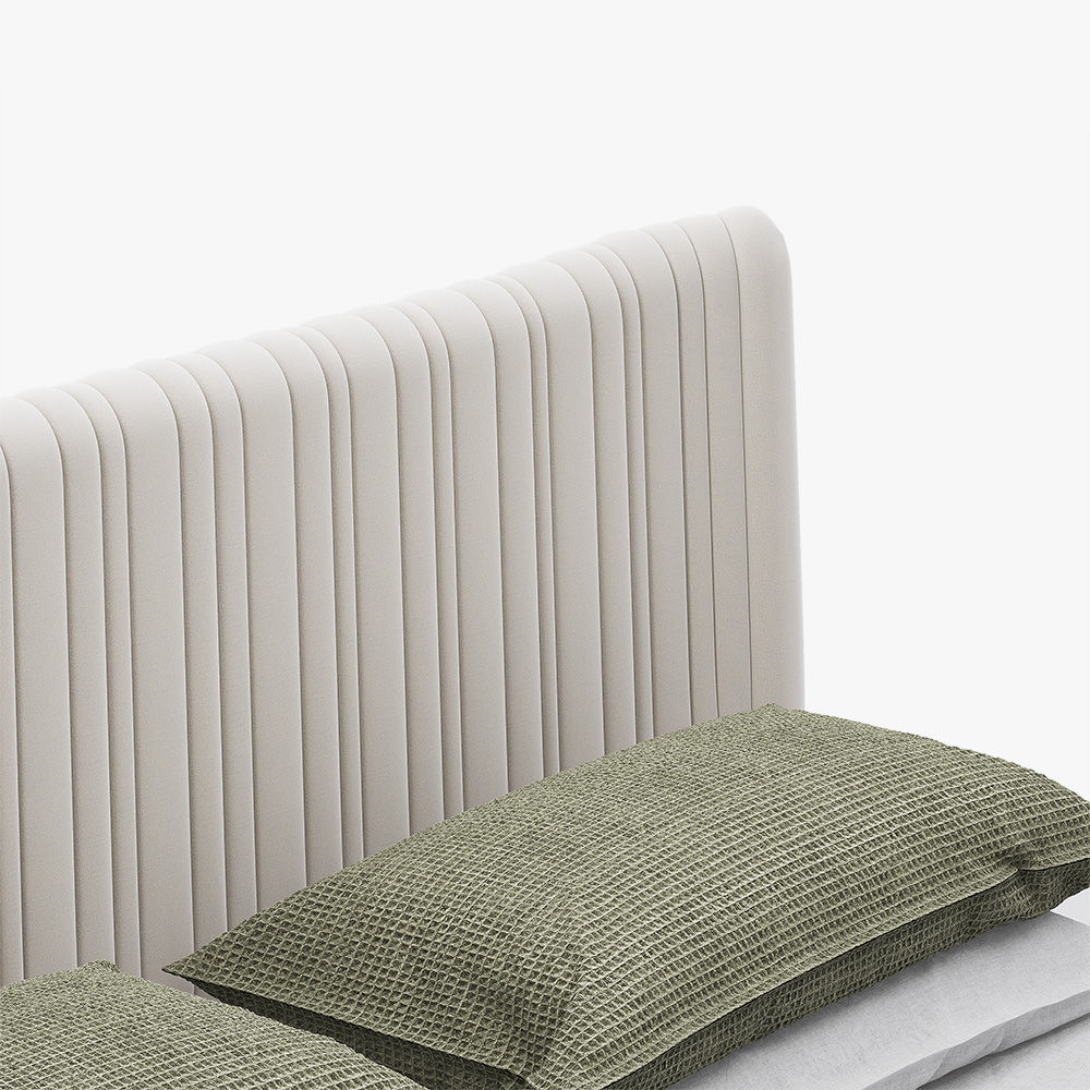 Fabric Beige Fabric Beds