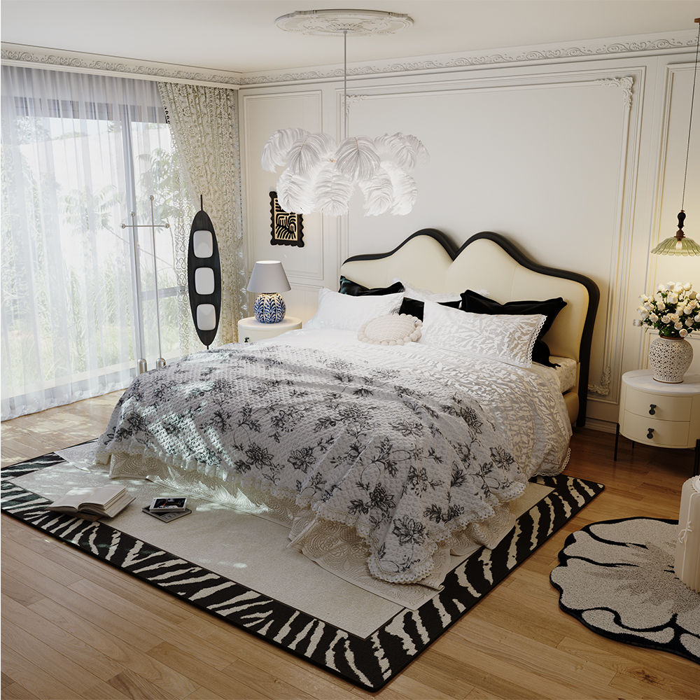 Modern Beige Leather Beds