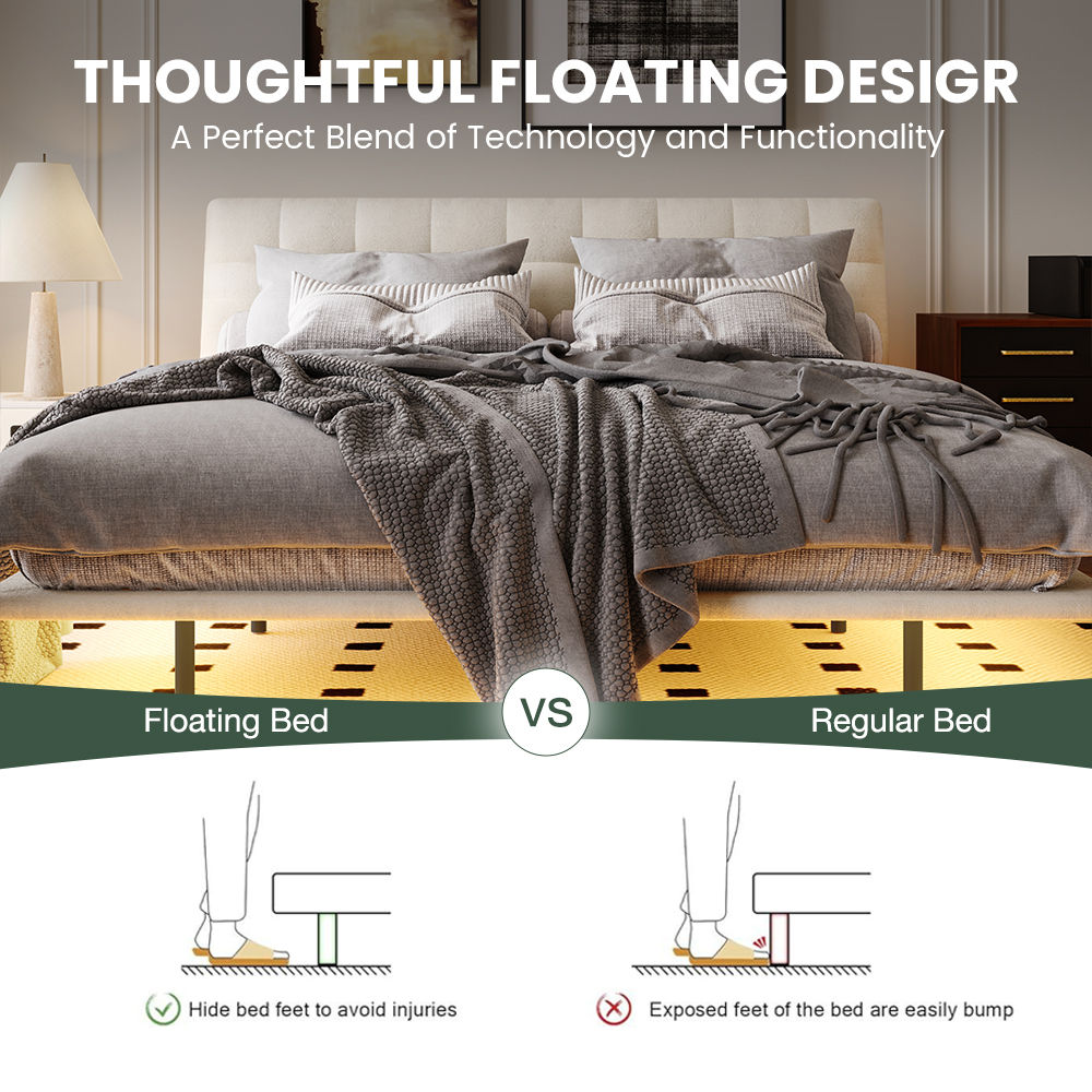 Gray Gray Chenille Beds