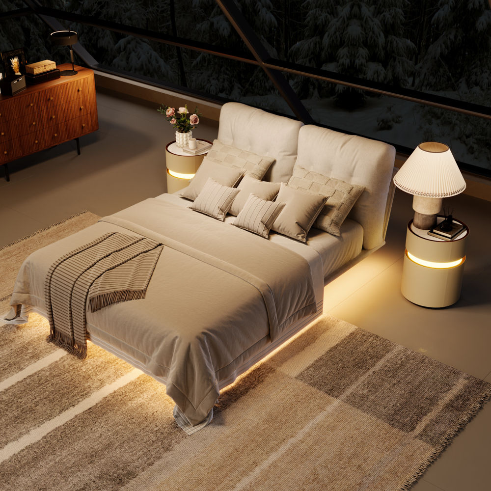 Sintered Stone Linen Beds