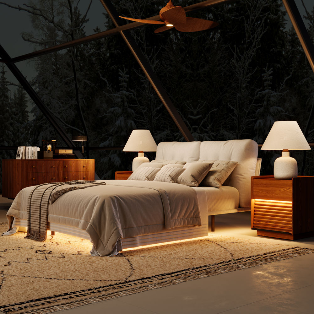 Rectangle Linen Beds