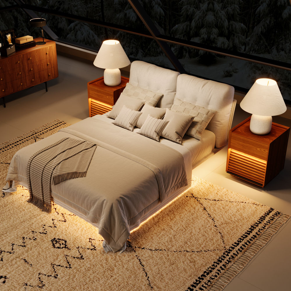 Floating Linen Beds