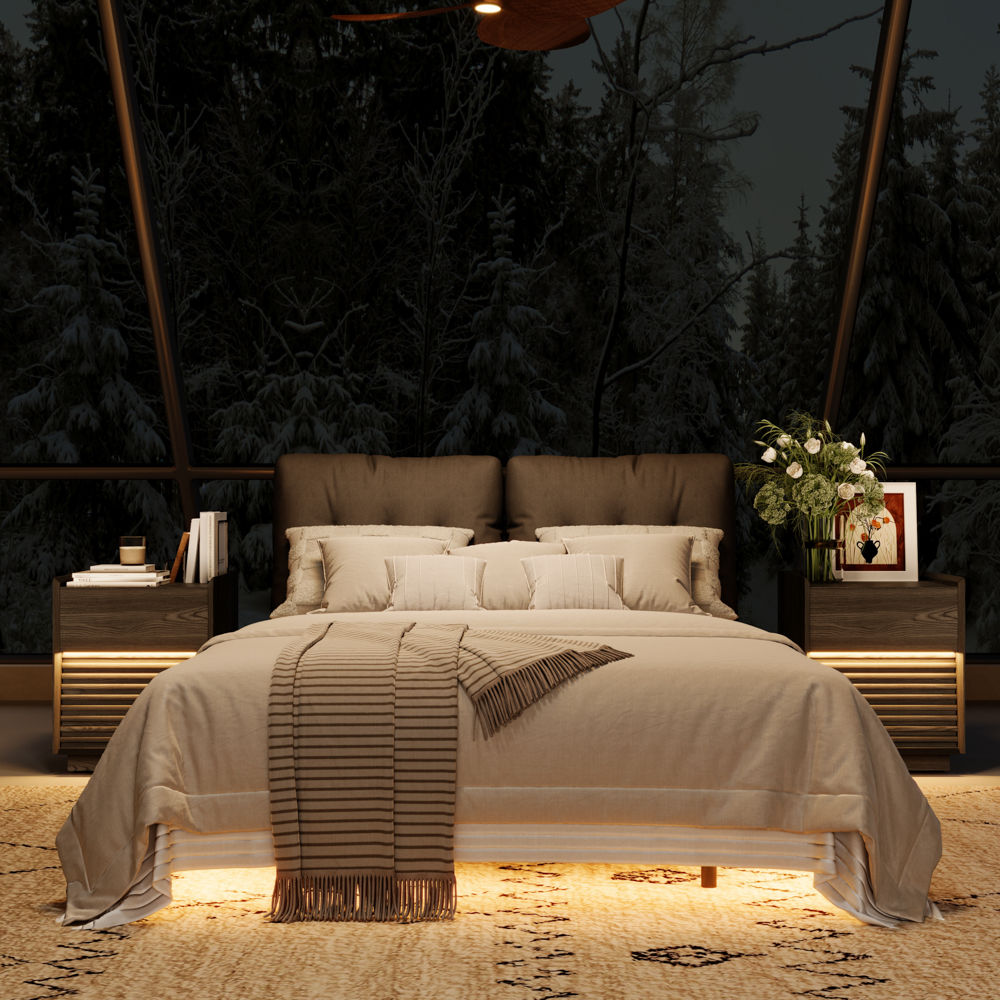 Plywood Linen Beds