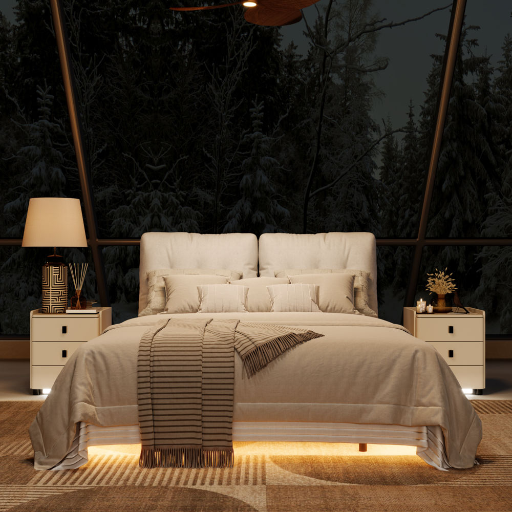 Floating Linen Beds