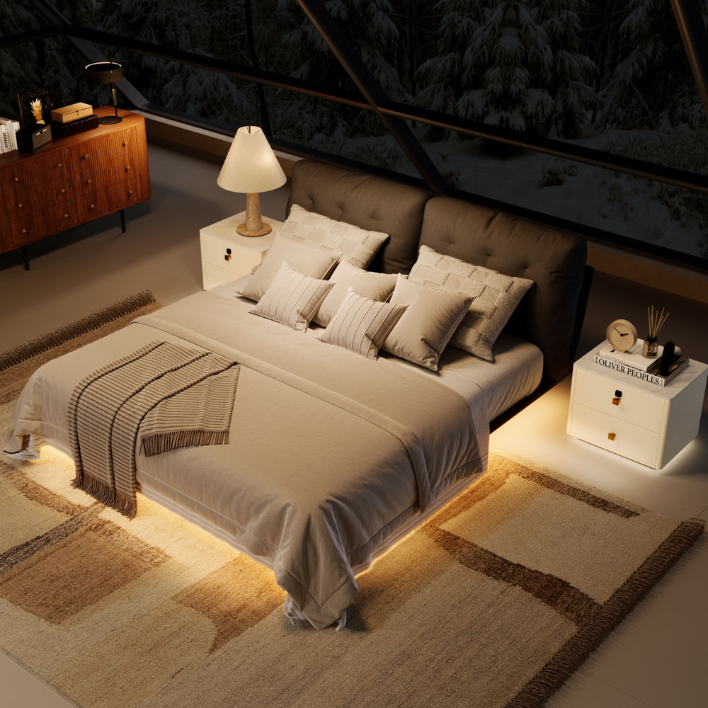 Wood Linen Beds
