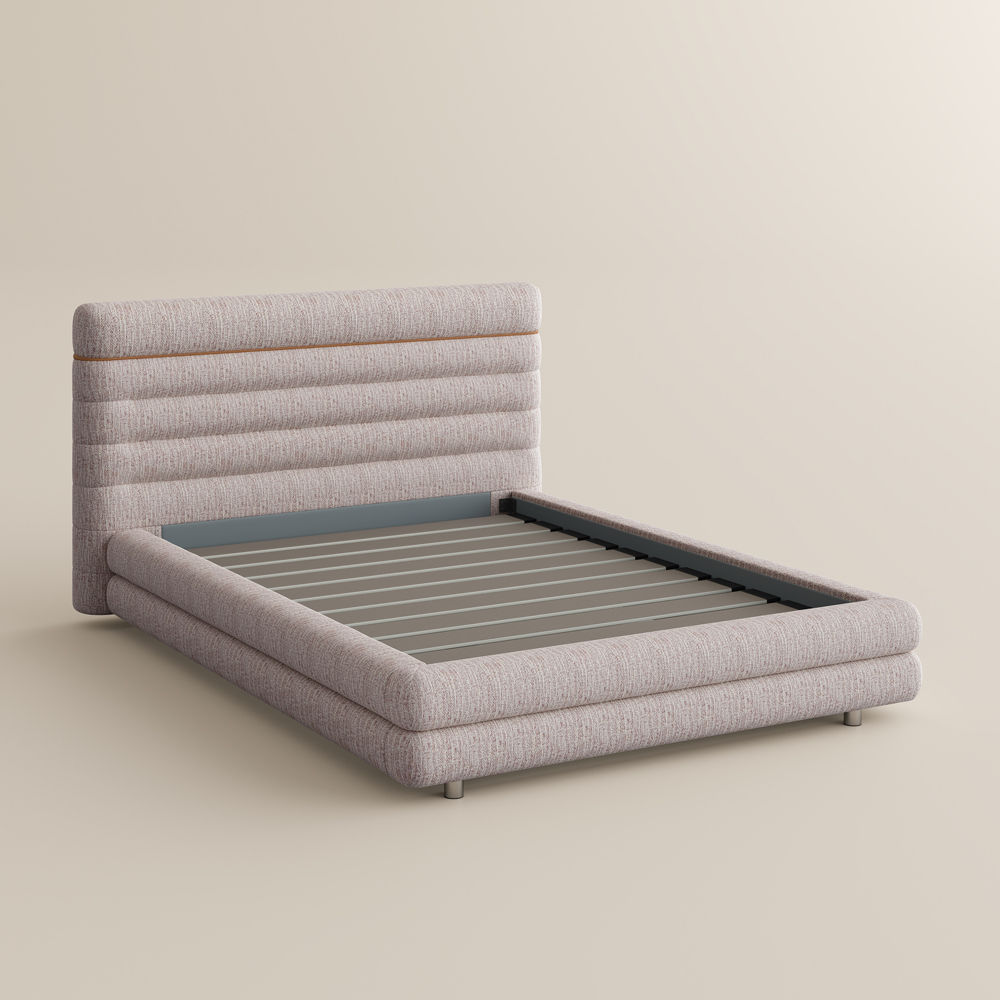Vintage Pink & White Chenille Beds