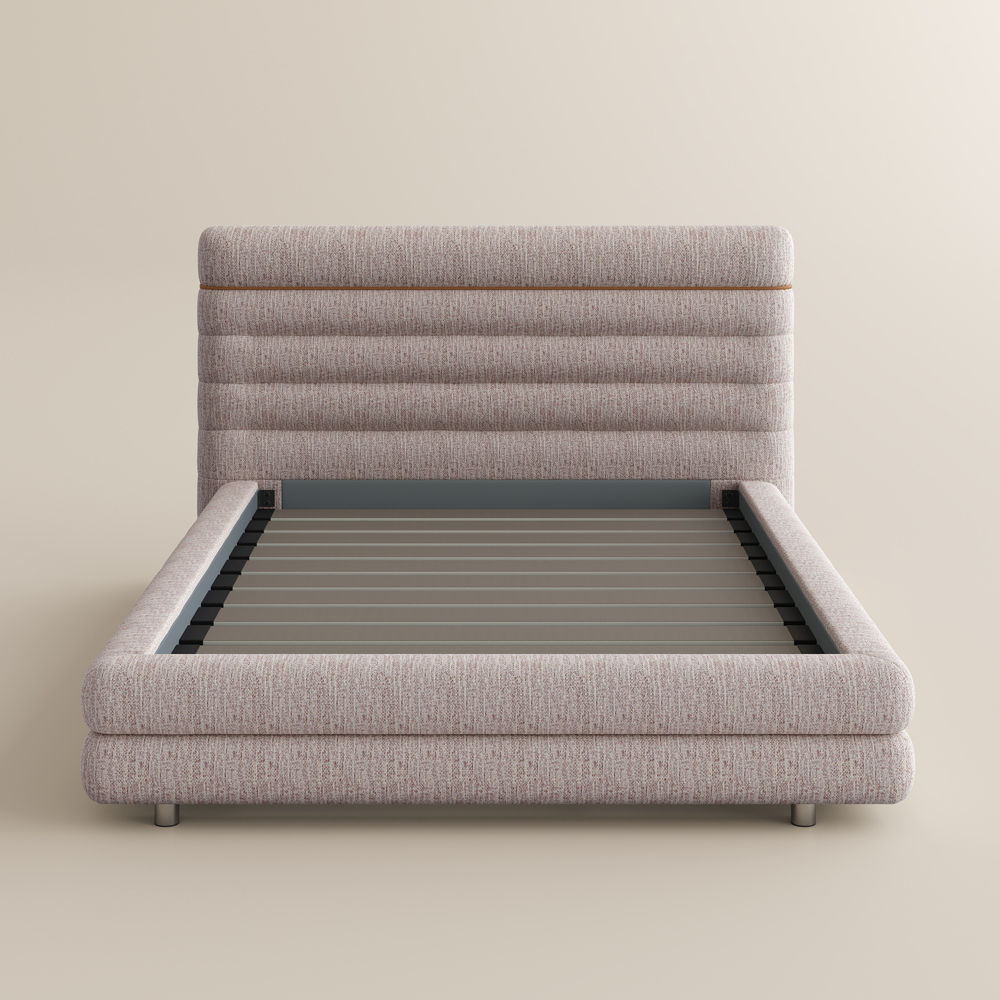 Sleeper Pink & White Chenille Beds