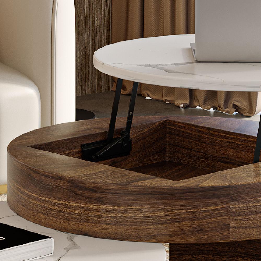 with Storage Brown MDF Coffee Tables