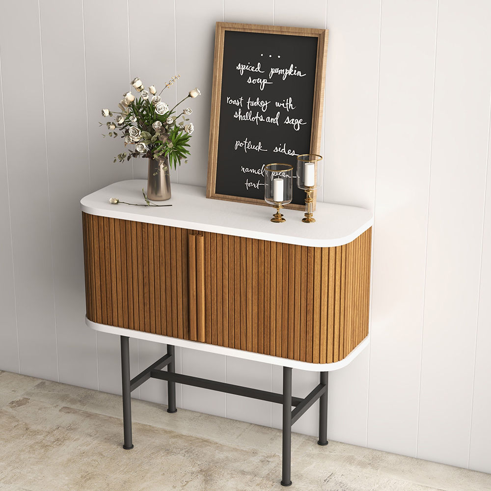 Wood color MDF Cabinets & Chests